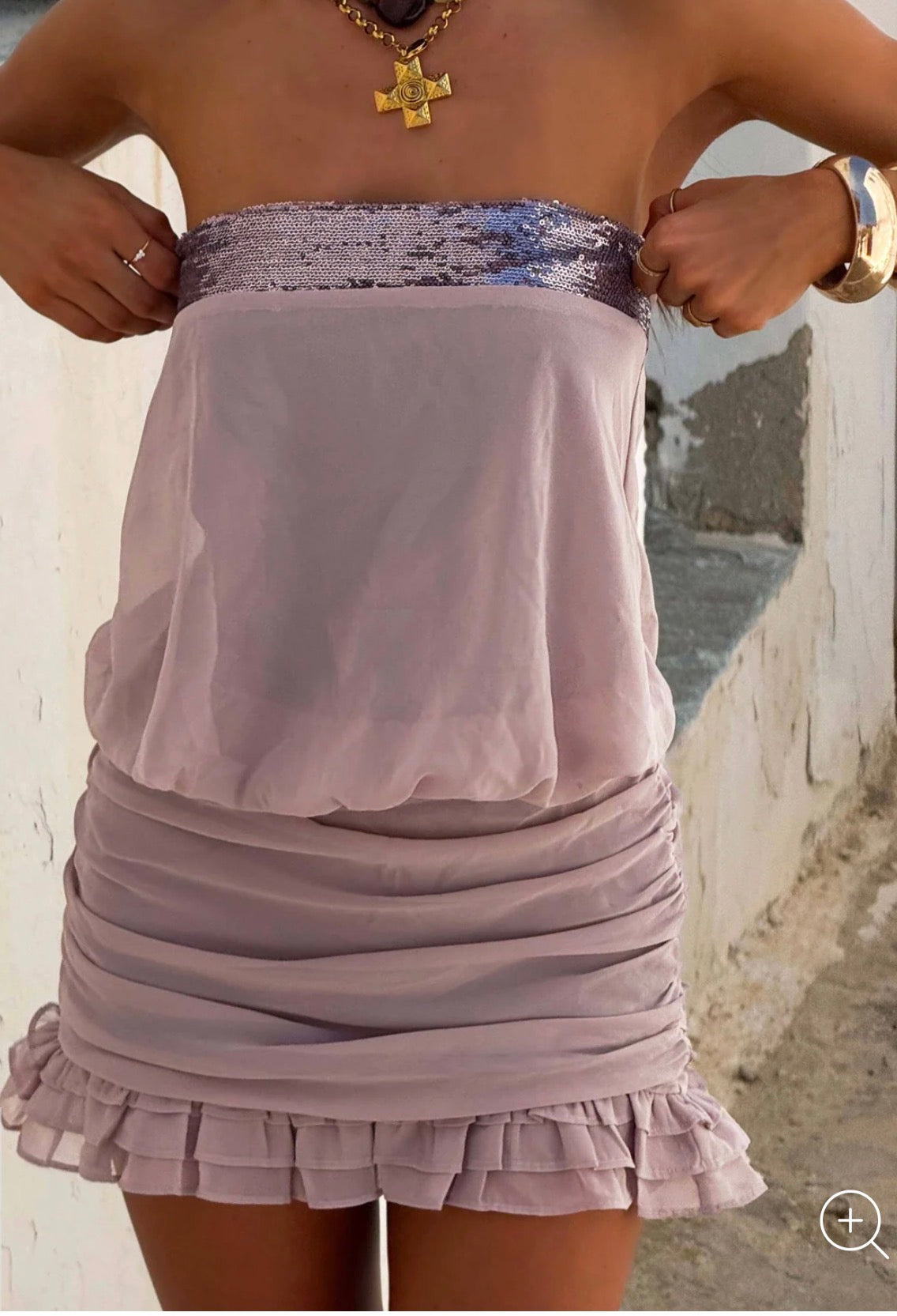 Outcast sia mini dress