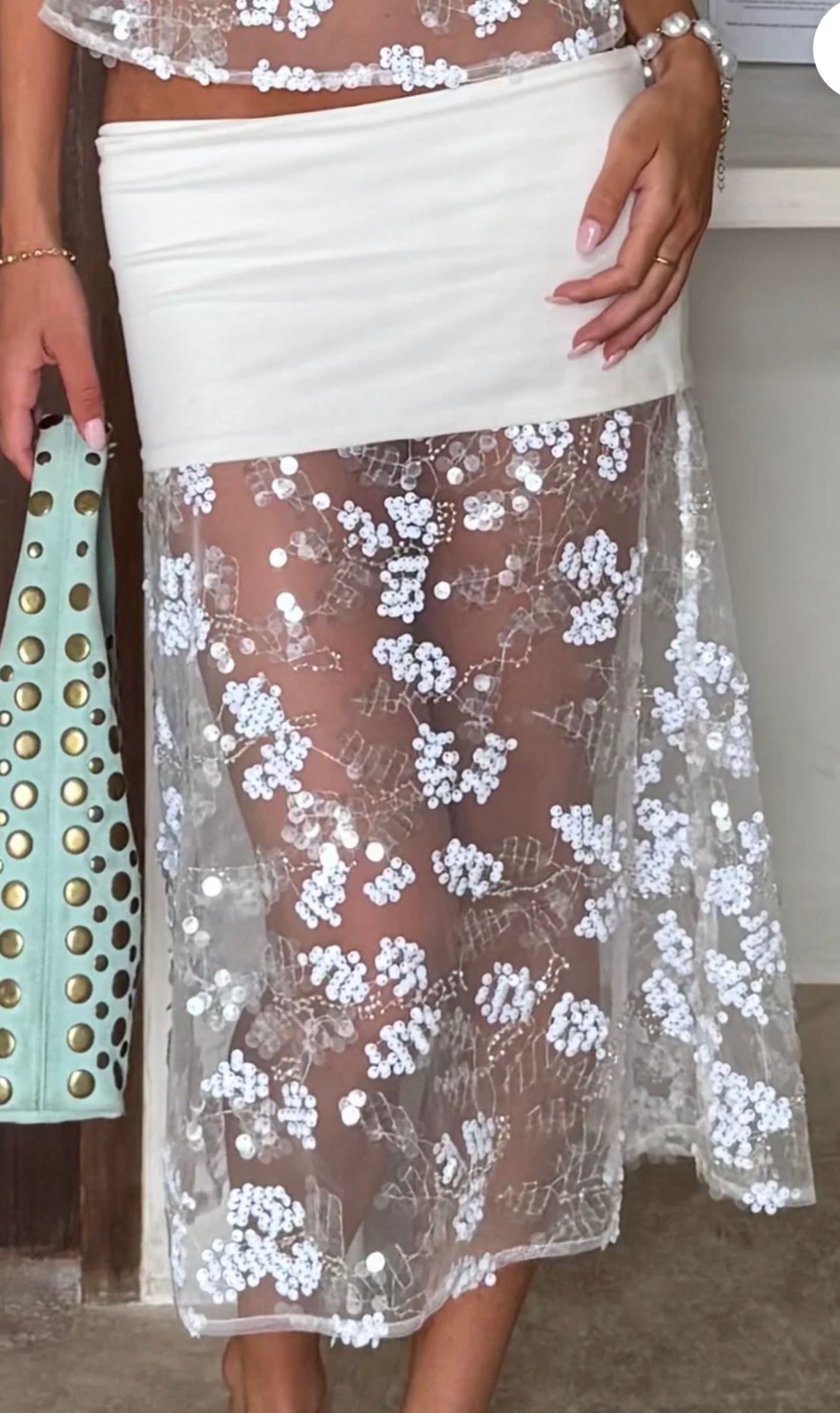 Marbella Blanche skirt