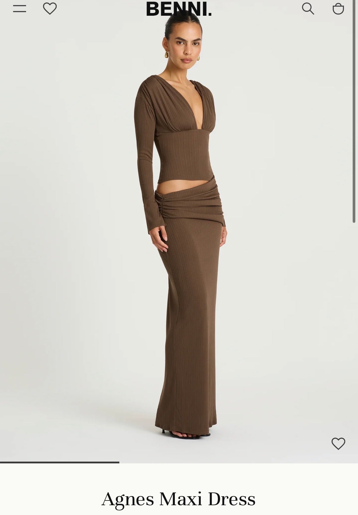 Benni Agnes maxi dress