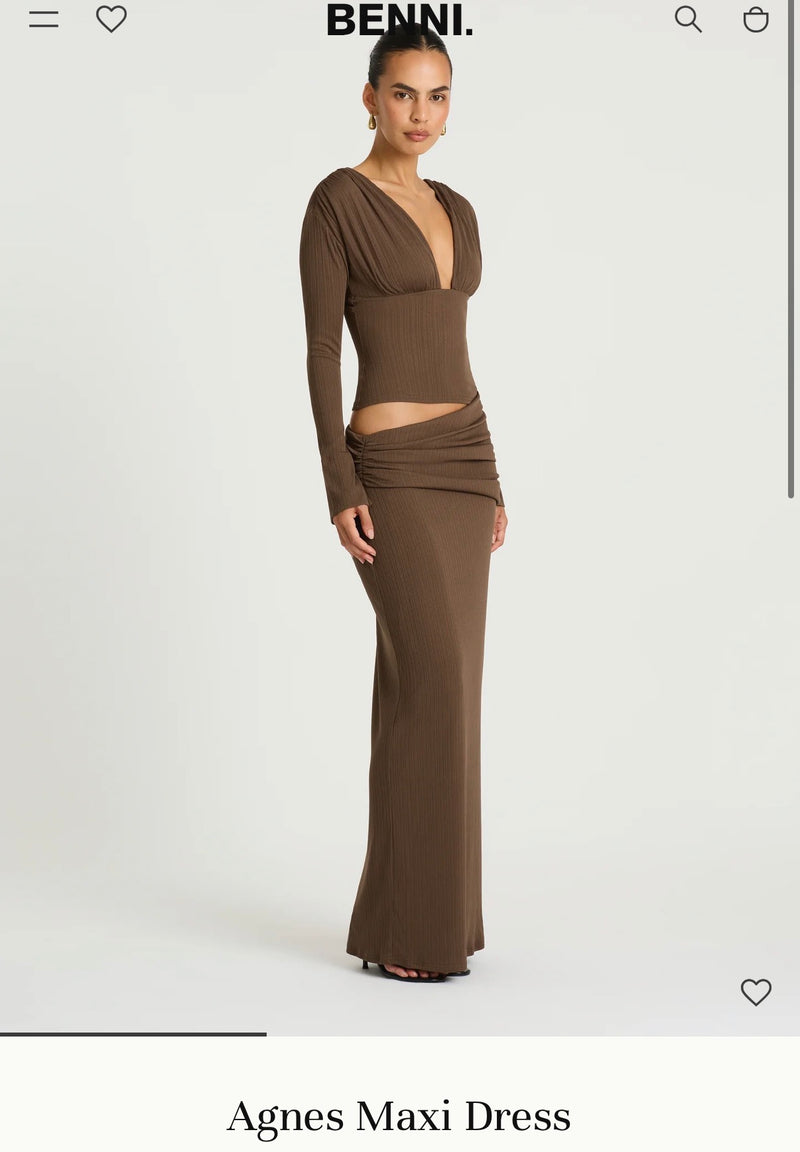 Benni Agnes maxi dress