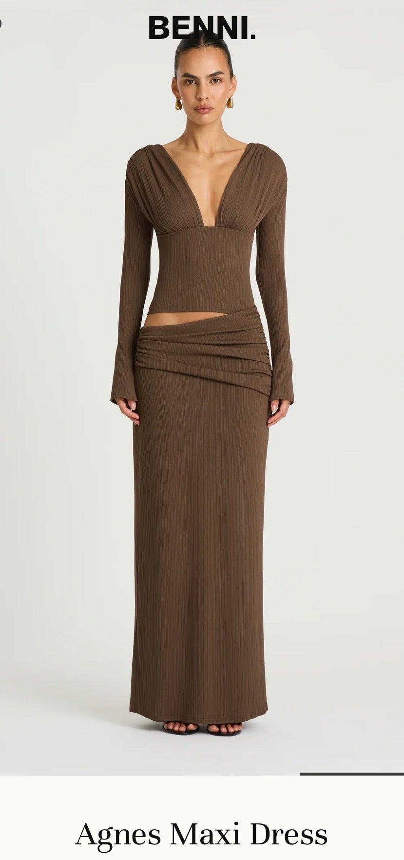 Benni Agnes maxi dress