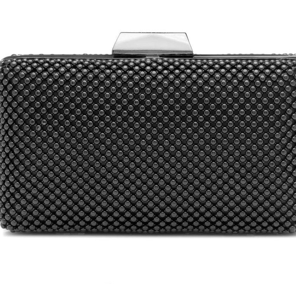Olga berg Natasha ball mesh clutch