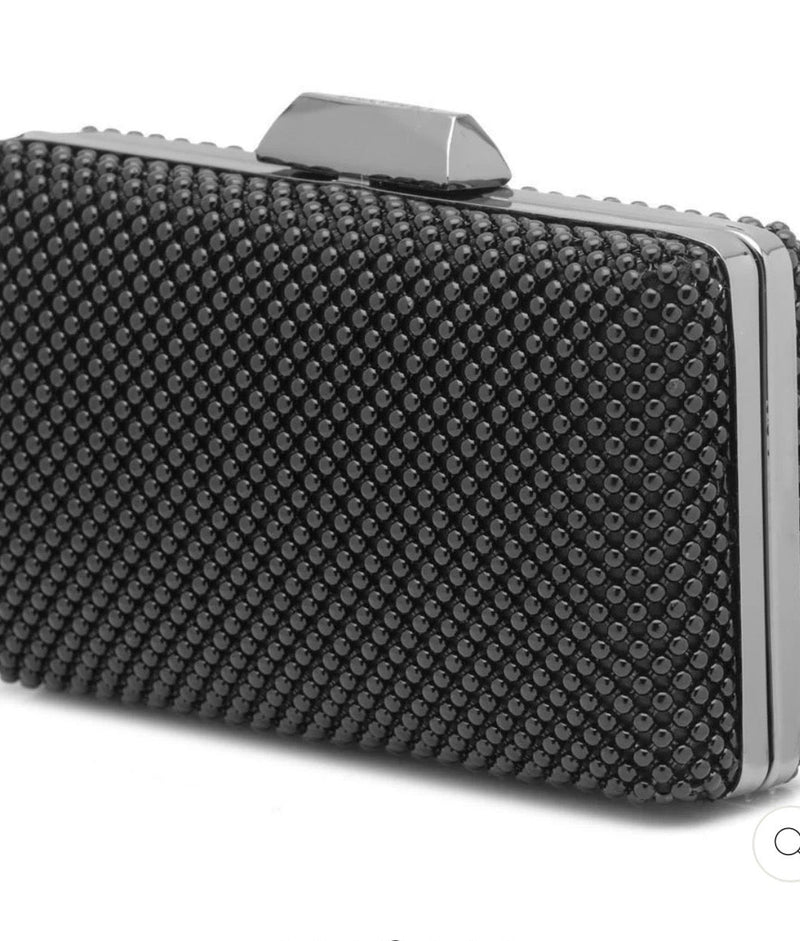 Olga berg Natasha ball mesh clutch