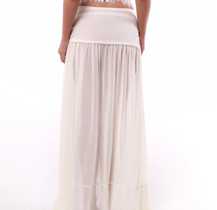 Ohh the label Wilhelmina skirt and poppy top