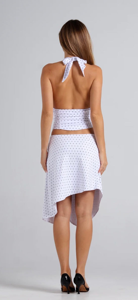 Amelie teje Bobbi polka dot set
