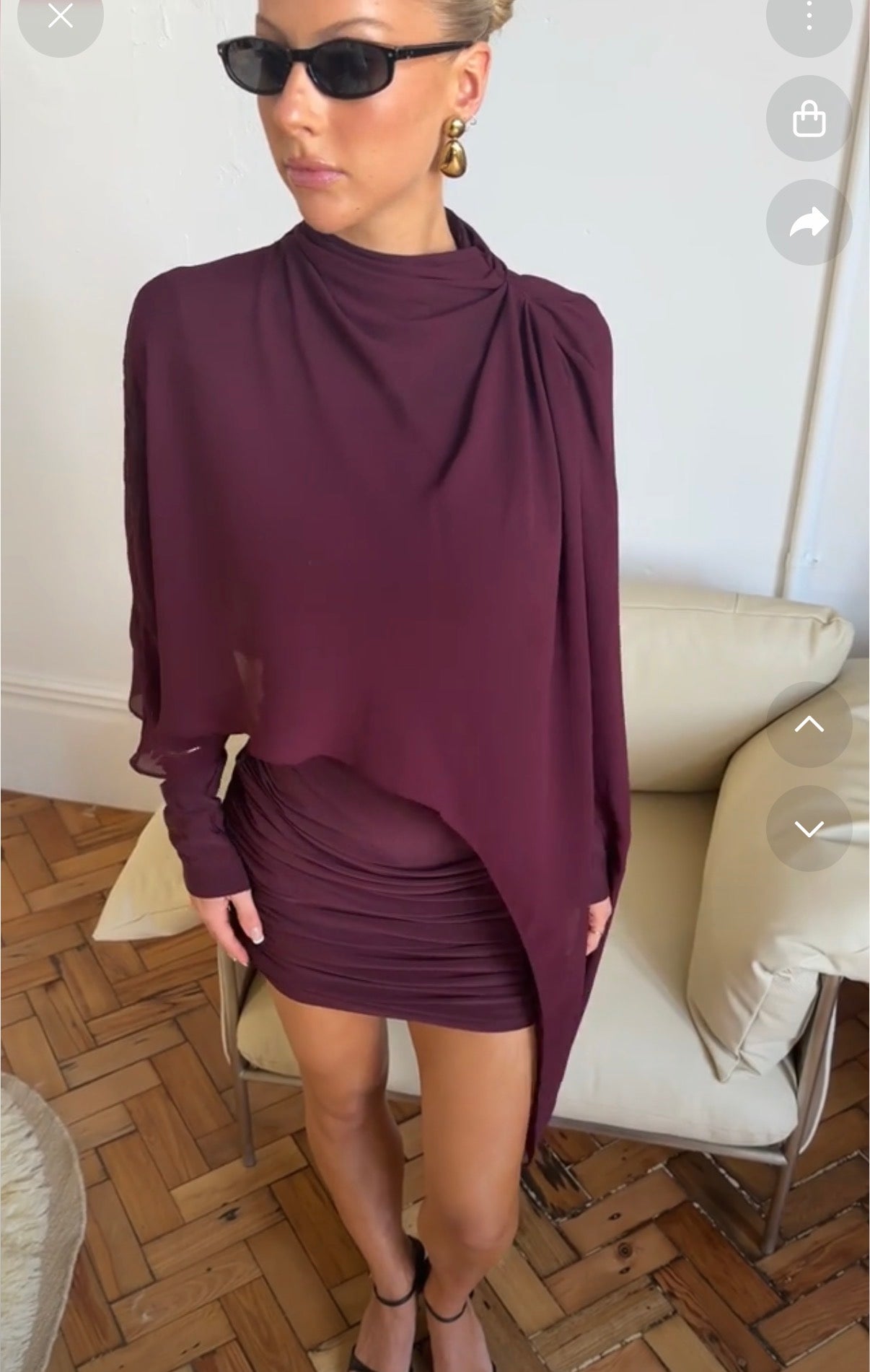 Benni Silas mini dress