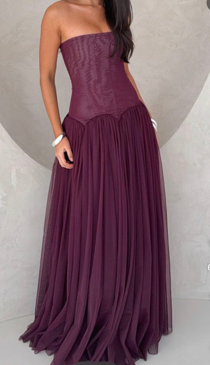 Magic muse dress in fig