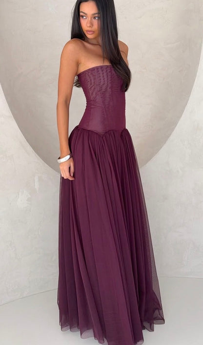 Magic muse dress in fig
