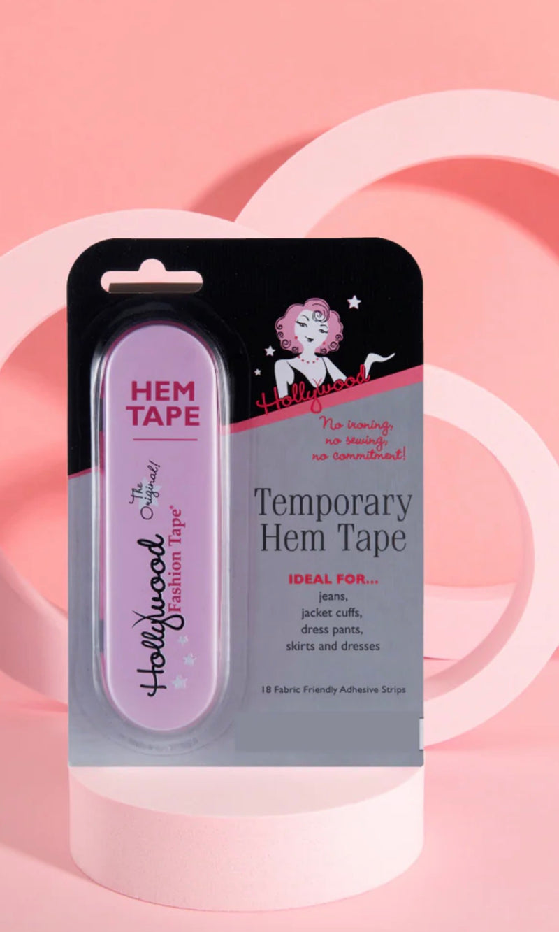 Temporary hem tape
