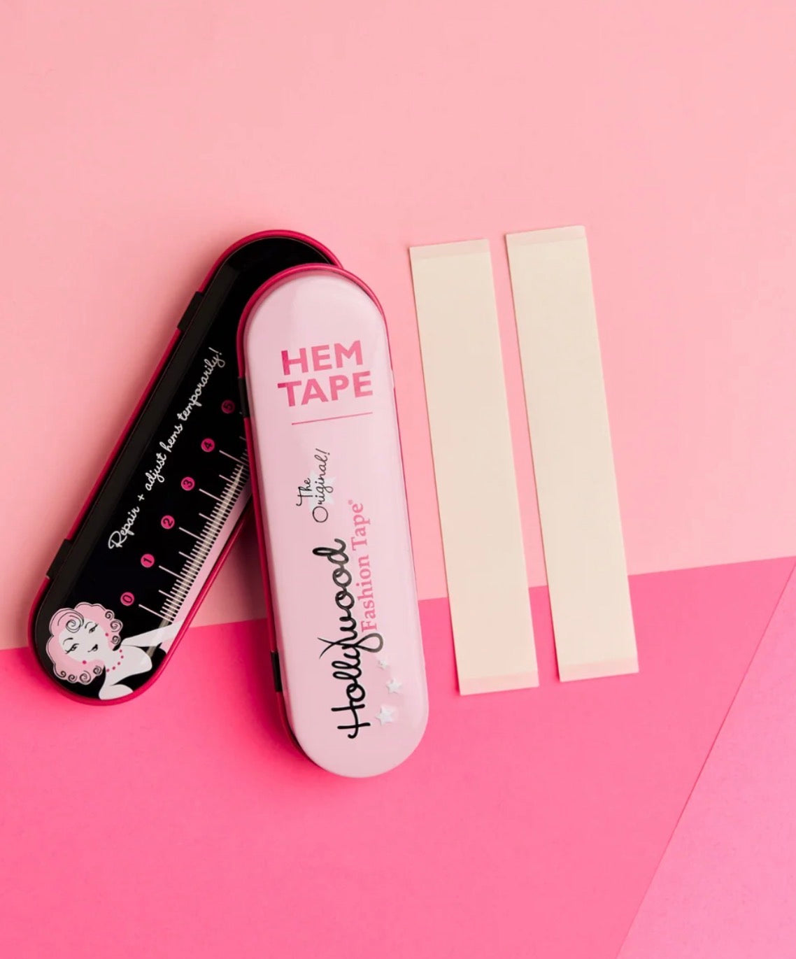 Temporary hem tape