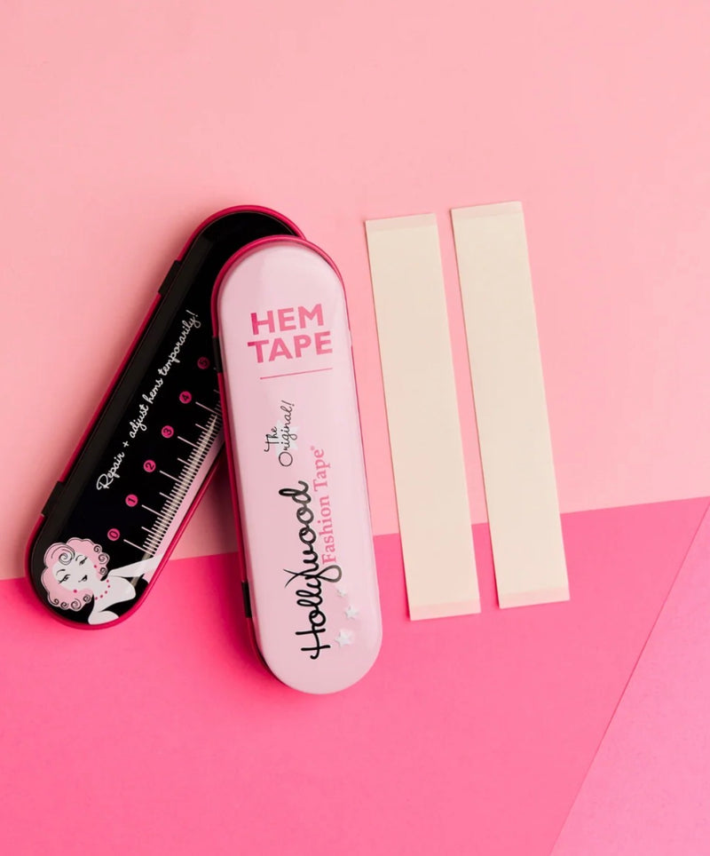 Temporary hem tape