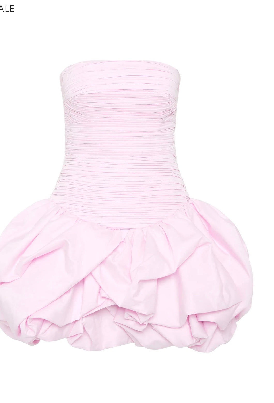 Violette bubble hem mini