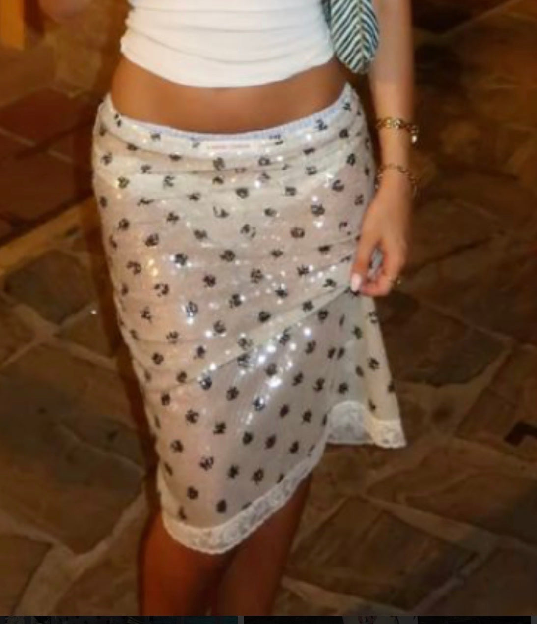 Leandro’s midi skirt only