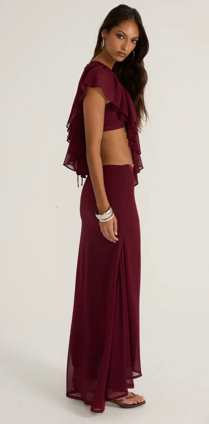 The clover top and clover skirt set