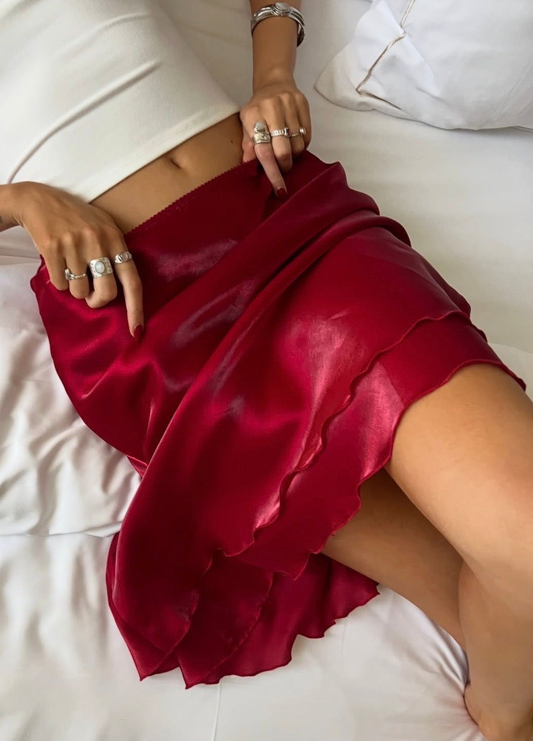 Naomi midi skirt