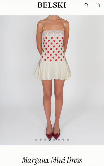 Belski Margaux mini dress