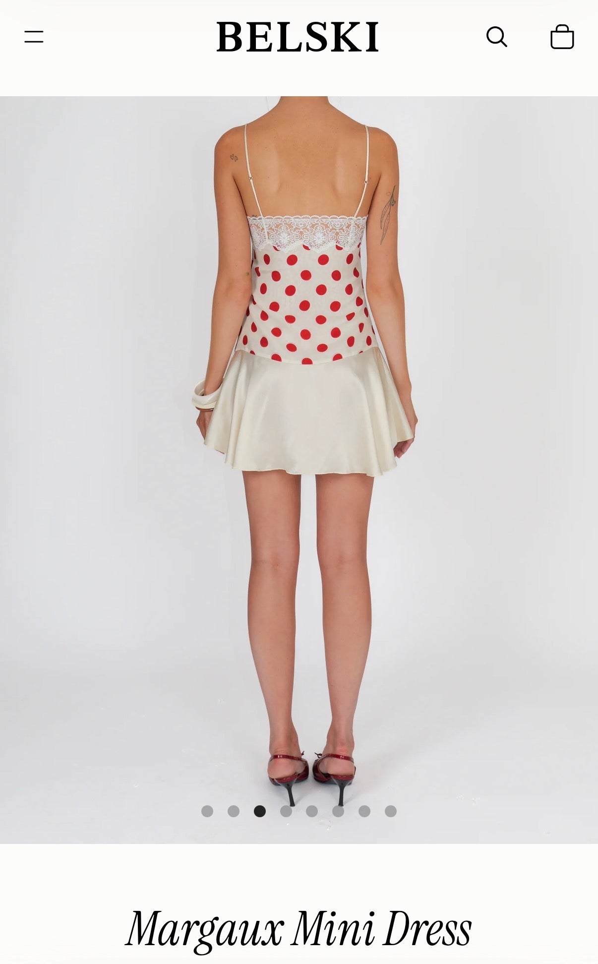 Belski Margaux mini dress